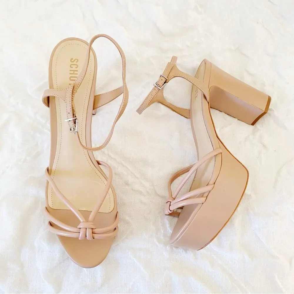 Schutz Kelsie Platform Heels Size 10